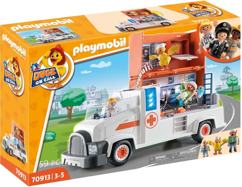 Duck on Call Ambulance - 70913 by Playmobil in Multicolor – product photo