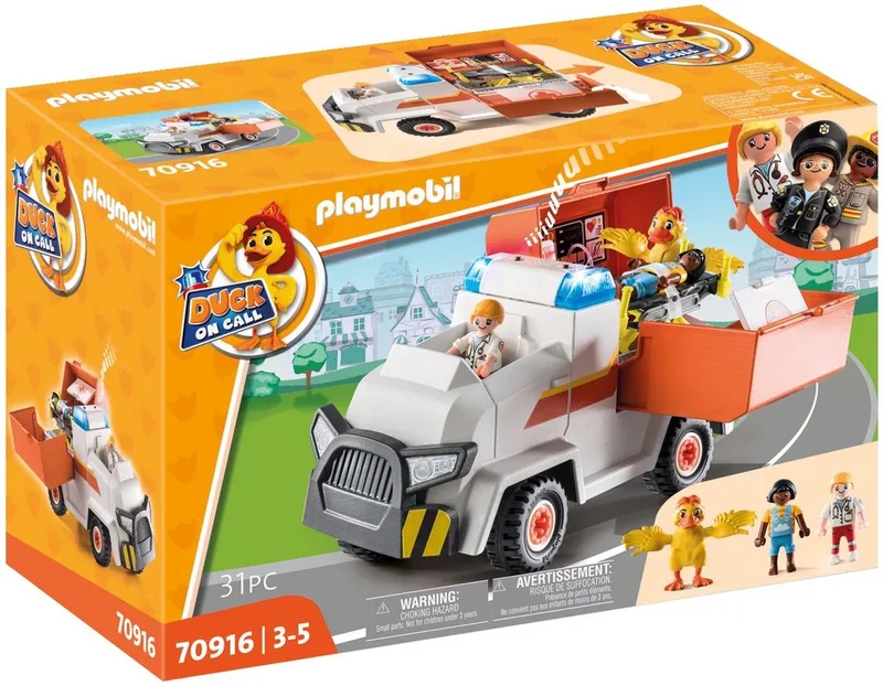 Duck On Call - Ambulance - 70916 de Playmobil en Multicolor – photo du produit