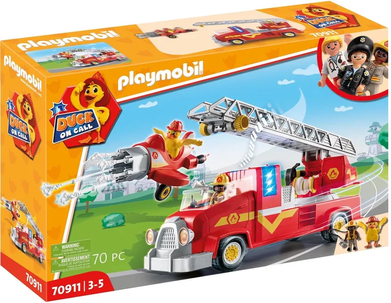 Duck on Call Brandweerwagen - 70911 van Playmobil in Multicolor – productfoto