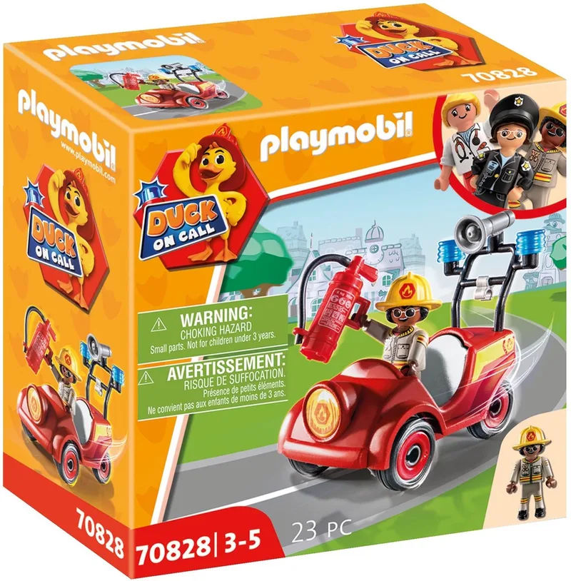 Duck on Call Mini-brandweerwagen - 70828 von Playmobil in Multicolor – Produktfoto