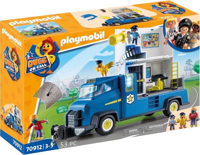 Duck on Call Politiewagen - 70912 von Playmobil in Multicolor – Produktfoto