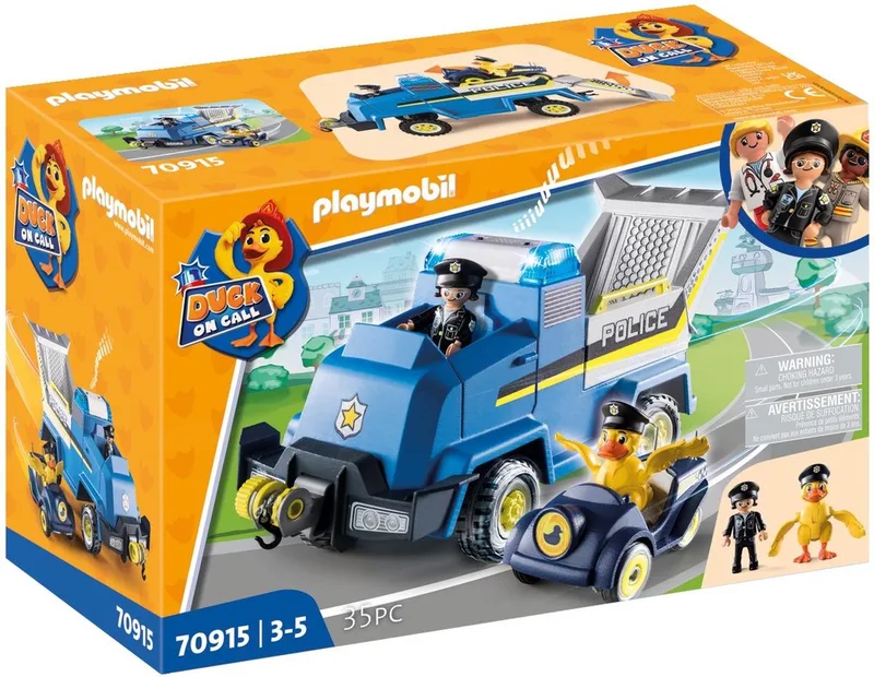 Duck On Call - Politiewagen - 70915 von Playmobil in Multicolor – Produktfoto