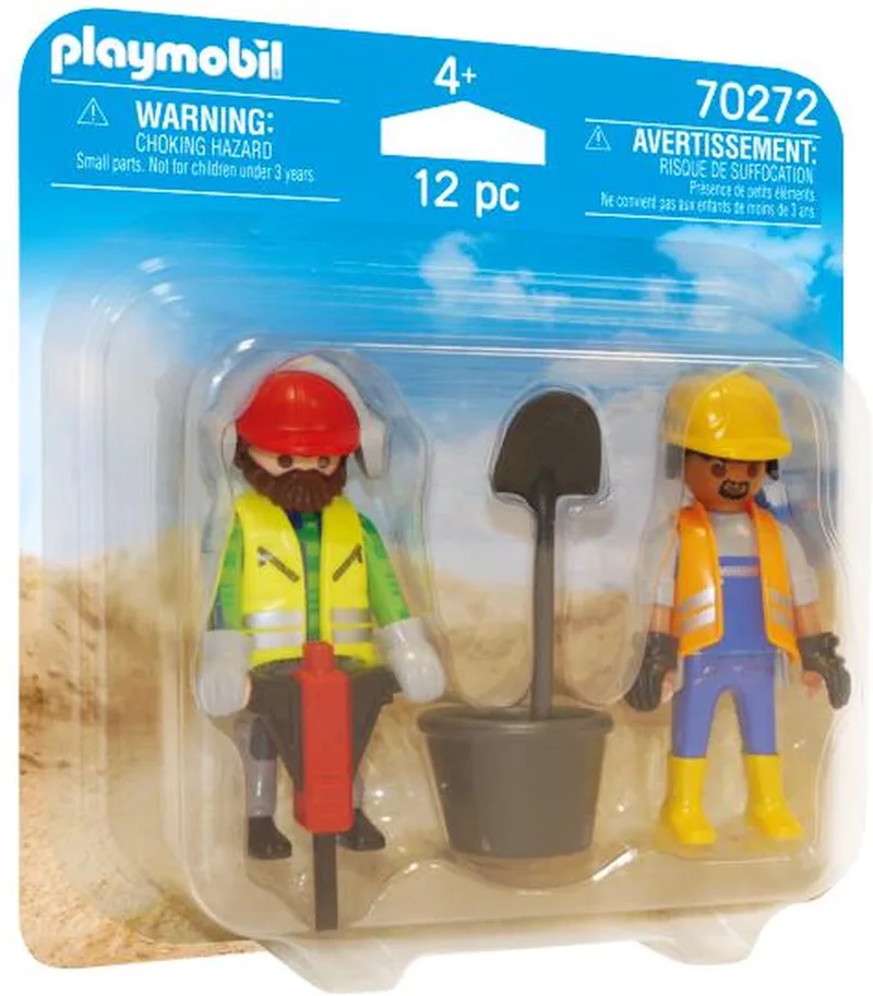 Duo Packs Bouwvakkers - 70272 by Playmobil in Multicolor – product photo