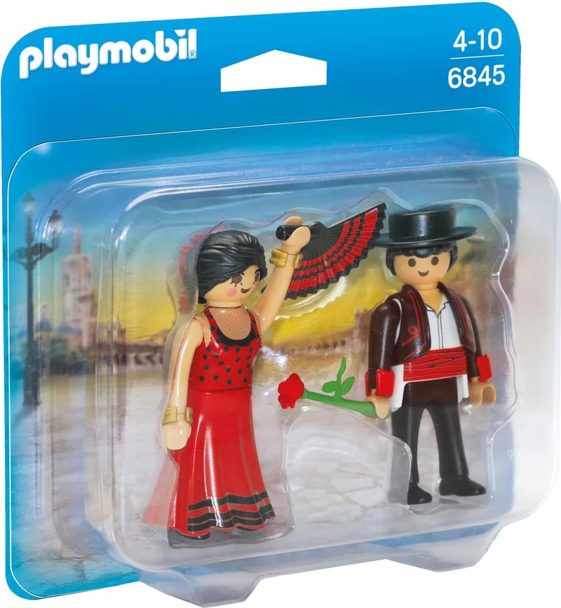Duopack flamencodansers - 6845 fra Playmobil i Meerkleurig – produktbillede