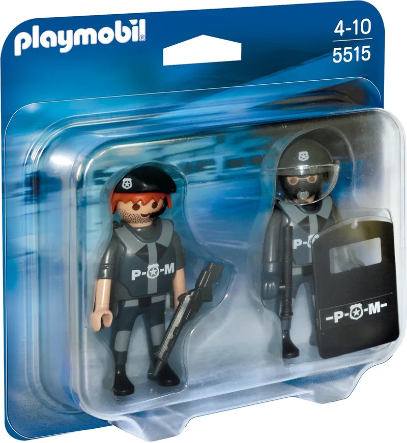 DuoPack interventie-team / DuoPack Policiers des forces spéciales von Playmobil in Mehrfarbig – Produktfoto