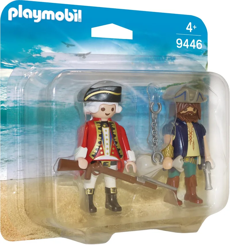 DuoPack Piraat en soldaat - 9446 från Playmobil i Multi colour – produktbild