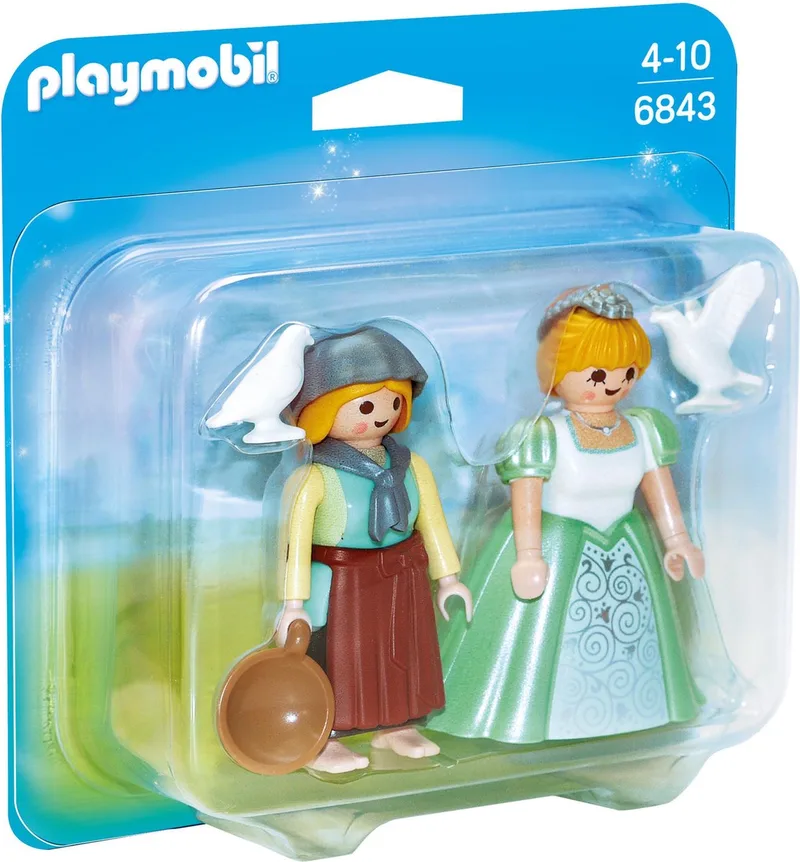Duopack prinses en dienstmeisje - 6843 by Playmobil in Multi colour – product photo