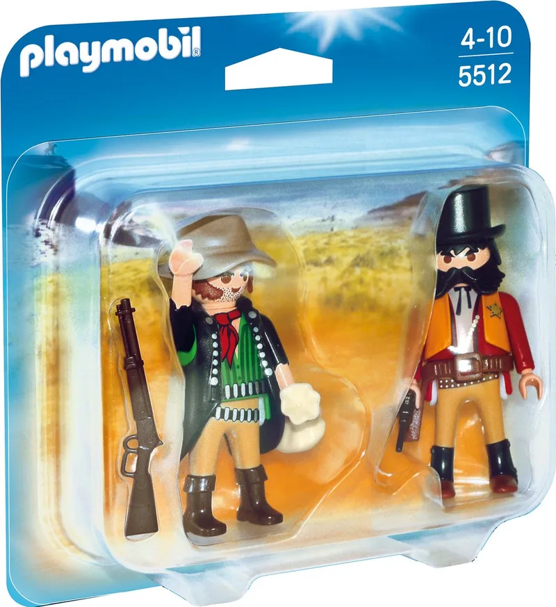 DuoPack Sheriff en bandiet / DuoPack Shérif et bandit by Playmobil in Meerkleurig – product photo