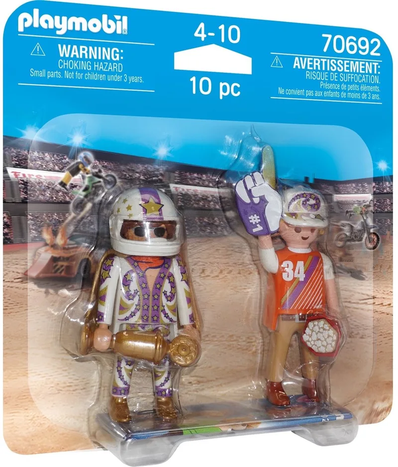 DuoPack Stuntshow-team - 70692 von Playmobil in Multicolor – Produktfoto