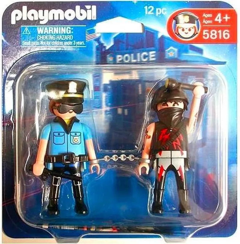 DuoPack USA Agent en Inbreker - 5816 by Playmobil in Multicolour – product photo