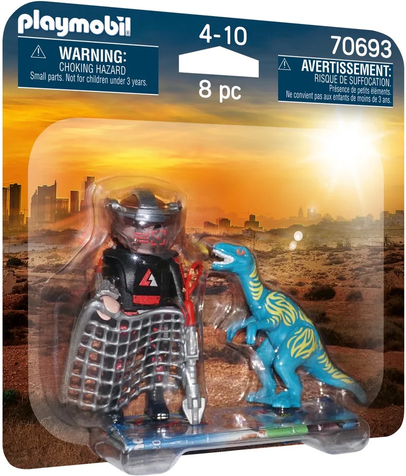 DuoPack Velociraptor vs. Stroper - 70693 von Playmobil in Multicolor – Produktfoto