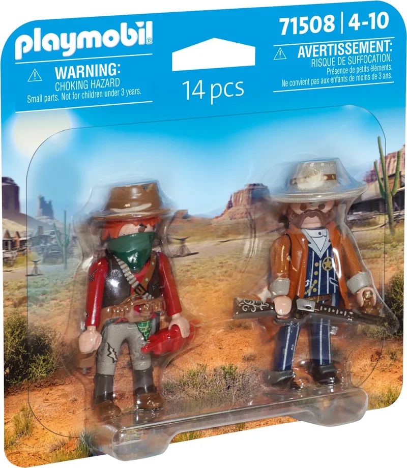 DuoPacks Bandieten en sheriffs - 71508 by Playmobil in Multi kleuren – product photo