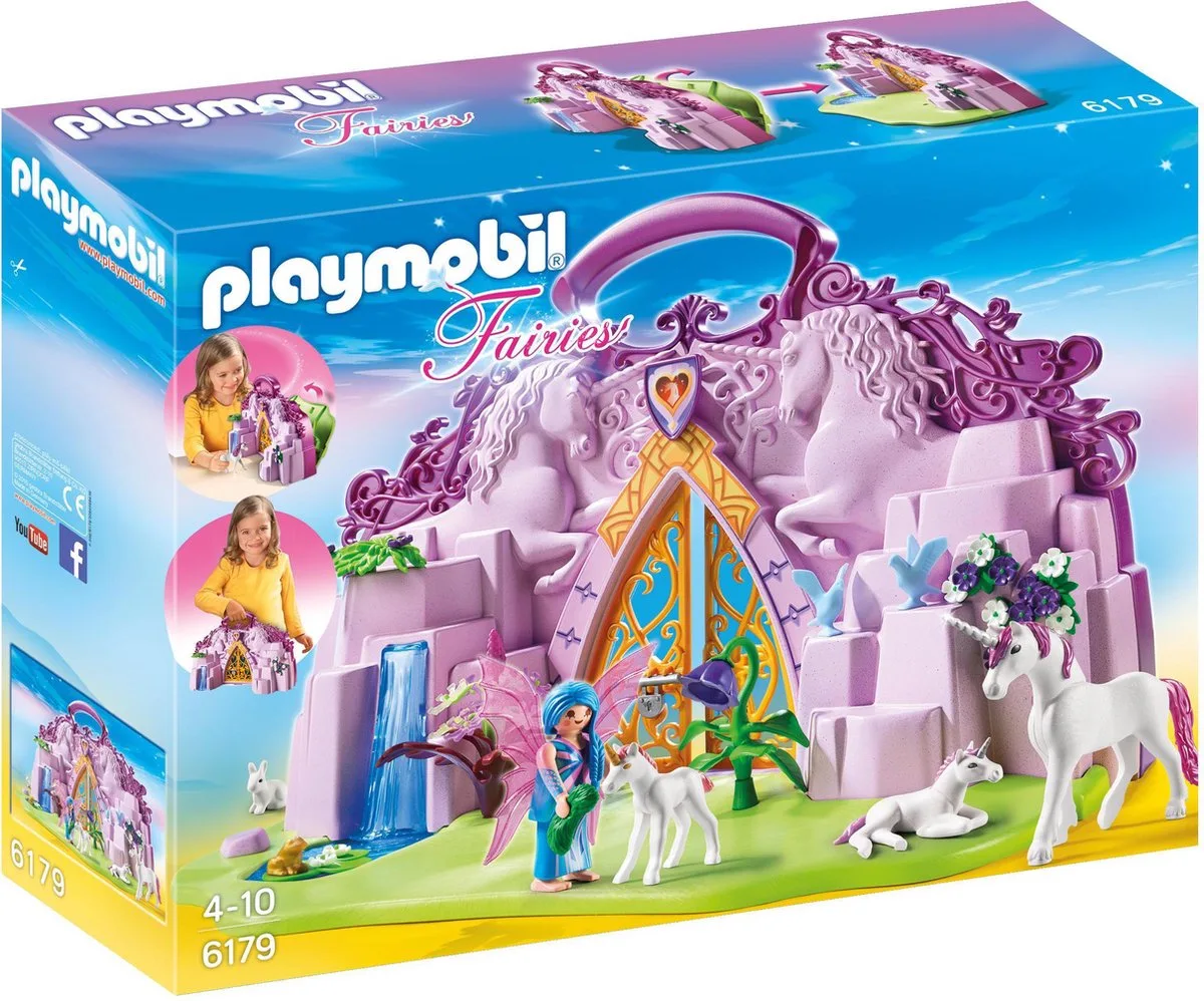Eenhoornkoffer "Feeënland" - 6179 van Playmobil in Meerkleurig – productfoto