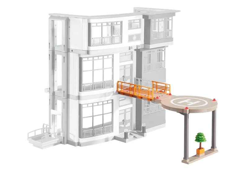 6445 Hubschrauberlandeplatz Krankenhaus fra Playmobil – produktbillede