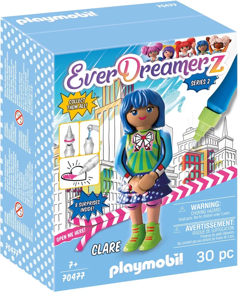 Everdreamerz Clare Serie 2 -Comic World - 70477 de Playmobil en Multicolor – photo du produit