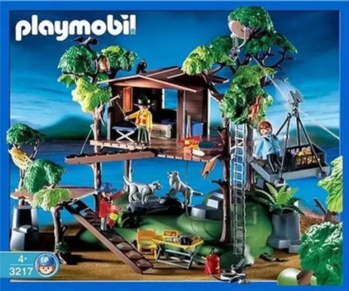 Expeditiekamp met boomhut – 3217 by Playmobil – product photo