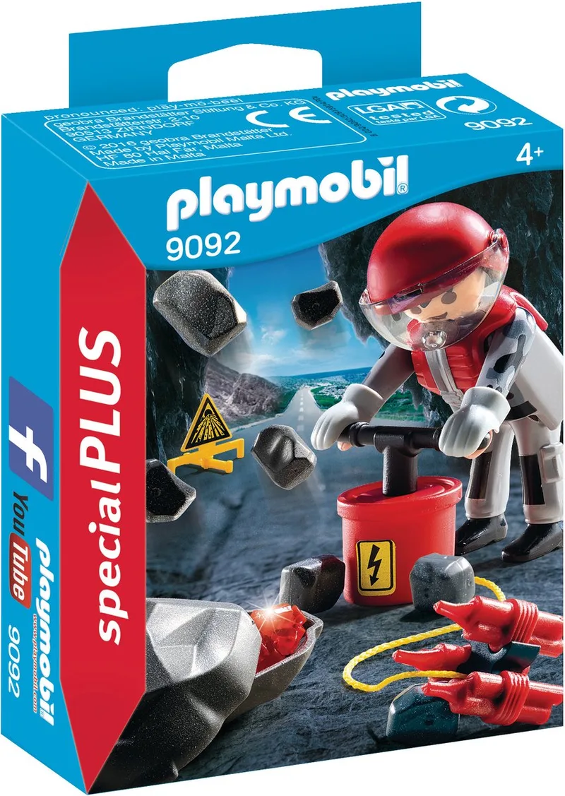 Explosievenexpert / Démineur de Playmobil en Rood – photo du produit