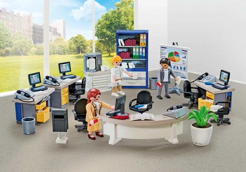 1028 Büroeinrichtung fra Playmobil – miljøbillede