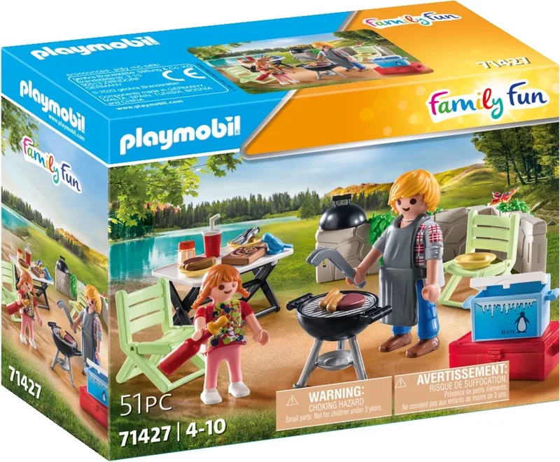 Family Fun Barbecue - 71427 de Playmobil en Multi kleuren – photo du produit
