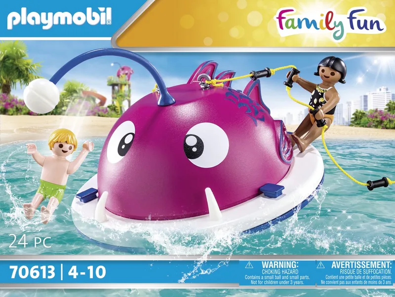 Family Fun Beklimmen zwemeiland - 70613 by Playmobil in Multicolor – product photo