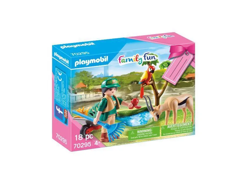 Family Fun Cadeauset "Zoo" - 70295 by Playmobil in Multicolor – product photo