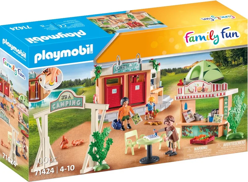 Family Fun Camping - 71424 de Playmobil en Meerkleurig – photo du produit