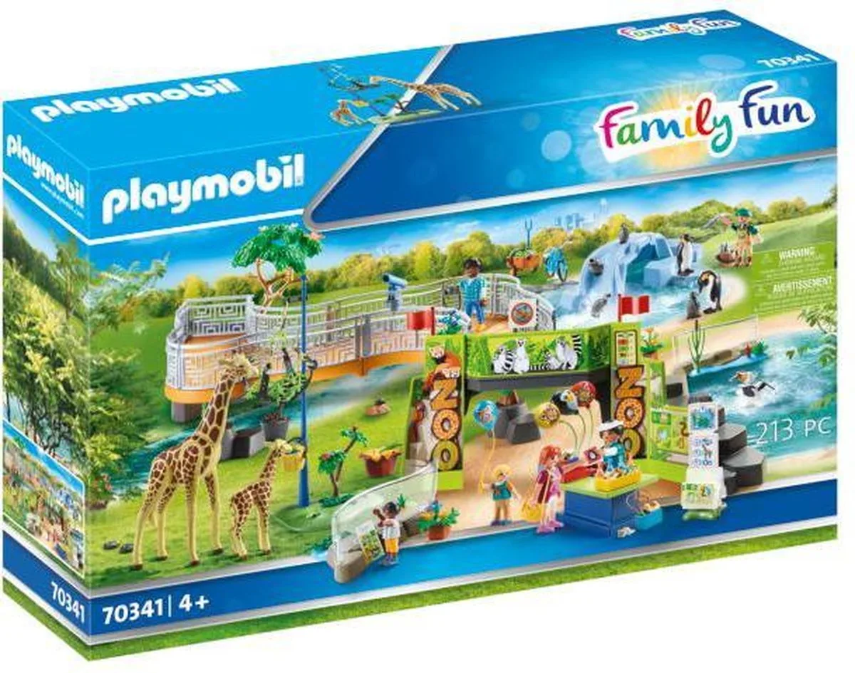 Family Fun Dierenpark - 70341 van Playmobil in Meerkleurig – productfoto