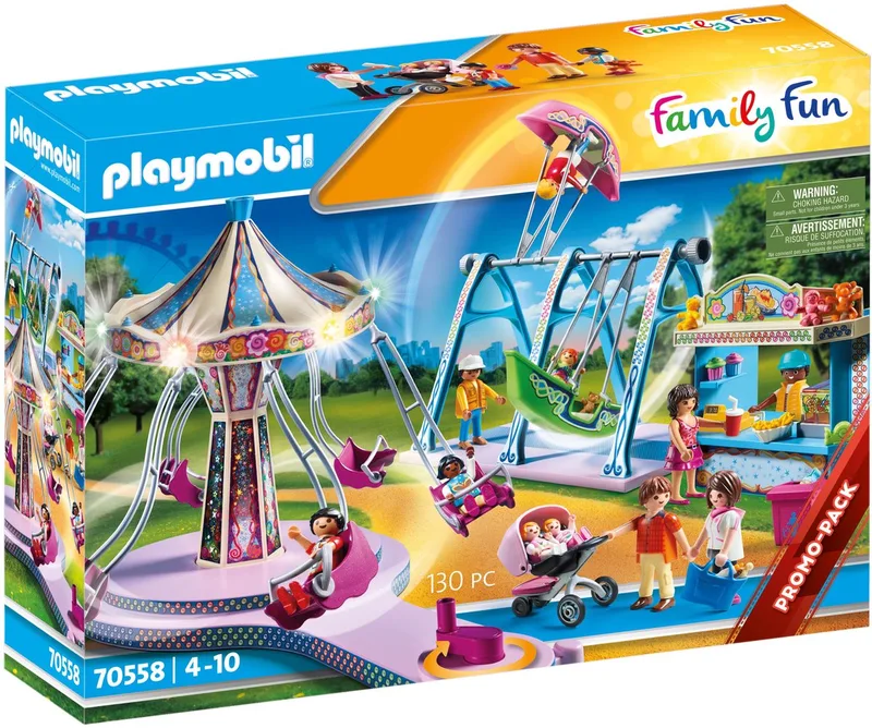 Family Fun Groot pretpark - 70558 by Playmobil in Multicolor – product photo