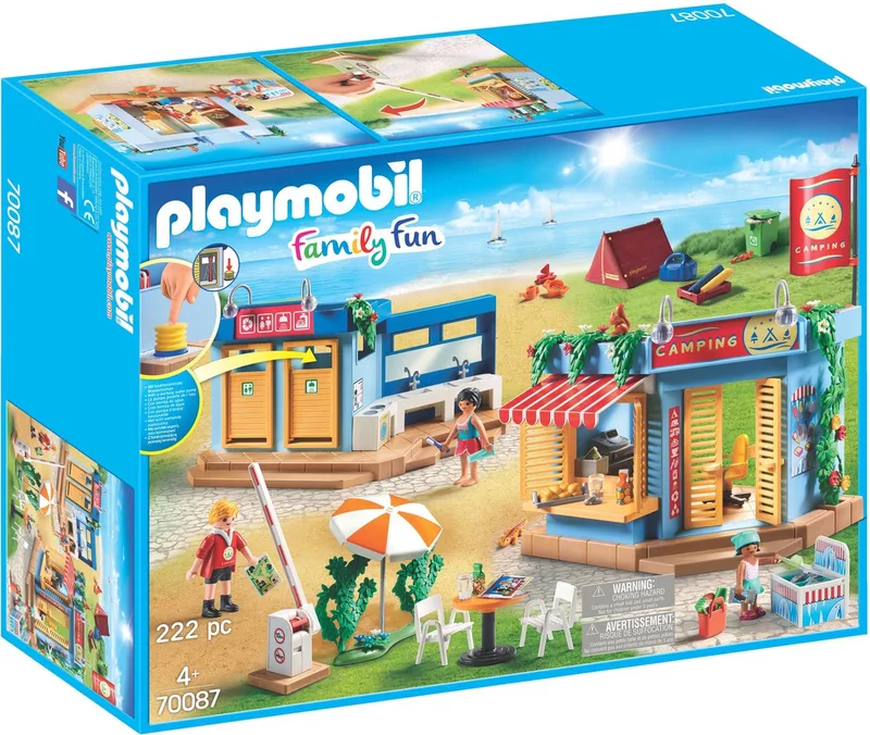 Family Fun Grote camping - 70087 de Playmobil en Multicolor – photo du produit