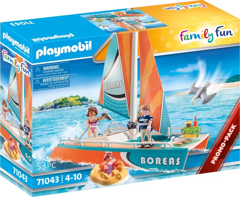 Family Fun PROMO Catamaran - 71043 de Playmobil en Meerkleurig – photo du produit
