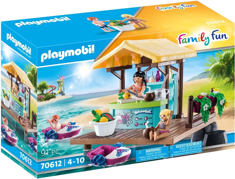 Family Fun Waterfietsen verhuur met sapbar - 70612 von Playmobil in Multicolor – Produktfoto
