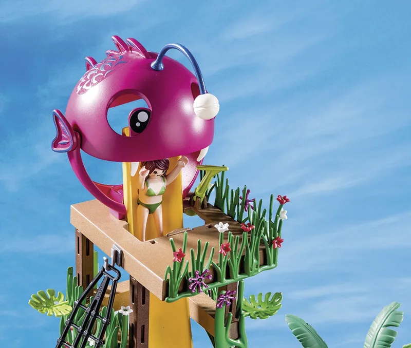 Family Fun Waterpark met glijbanen - 70609 de Playmobil en Multicolor – photo du produit