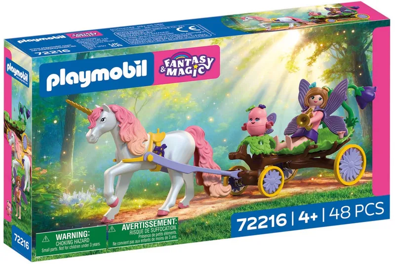 Fantasy & Magic Eenhoorn Koets - 72216 by Playmobil in Multi kleuren – product photo