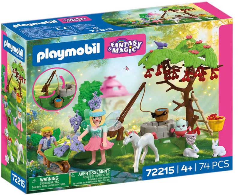 Fantasy & Magic Feeentuin met Eenhoornveulen - 72215 de Playmobil en Multi kleuren – photo du produit