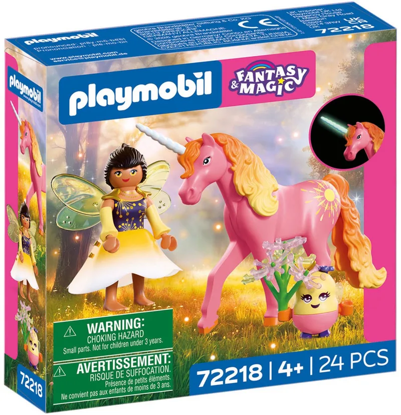 Fantasy & Magic Verzameleenhoorn Ochtenddauw met Fee - 72218 by Playmobil in Multi kleuren – product photo