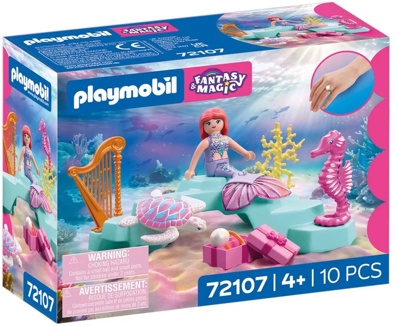 Fantasy & Magic Zeemeermin met Geschenk - 72107 by Playmobil in Multi kleuren – product photo