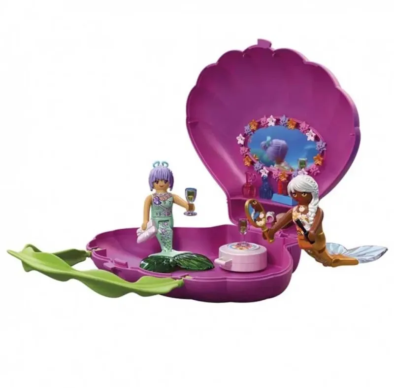 Fantasy & Magic Zeemeermin Schelpentas - Speelset voor kinderen. van Playmobil in Meerkleurig – productfoto