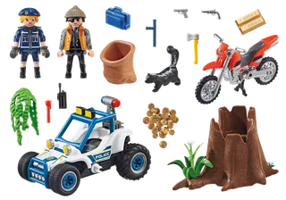 70570 Polizei-Geländewagen: Verfolgung des Schatzräubers by Playmobil – product photo 3 of 4