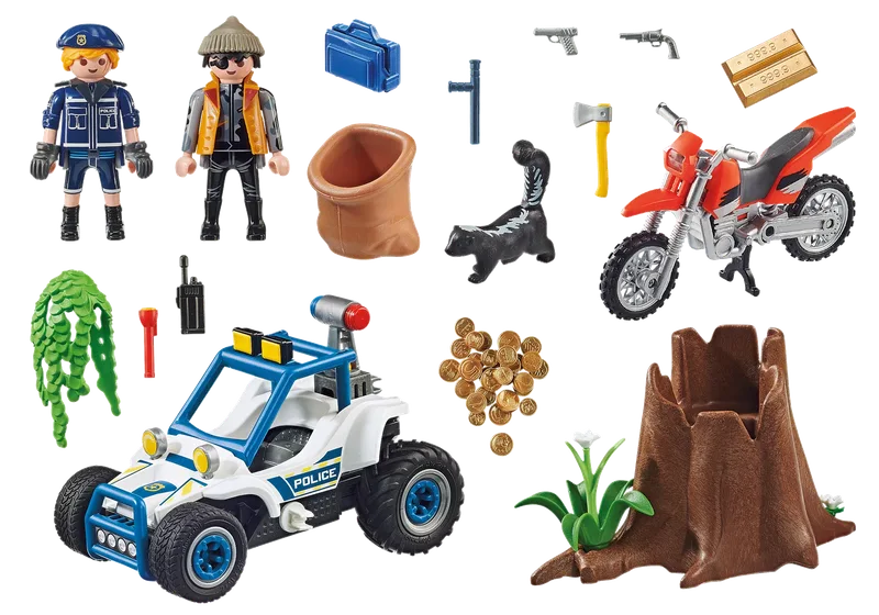 70570 Polizei-Geländewagen: Verfolgung des Schatzräubers by Playmobil – product photo 3 of 4