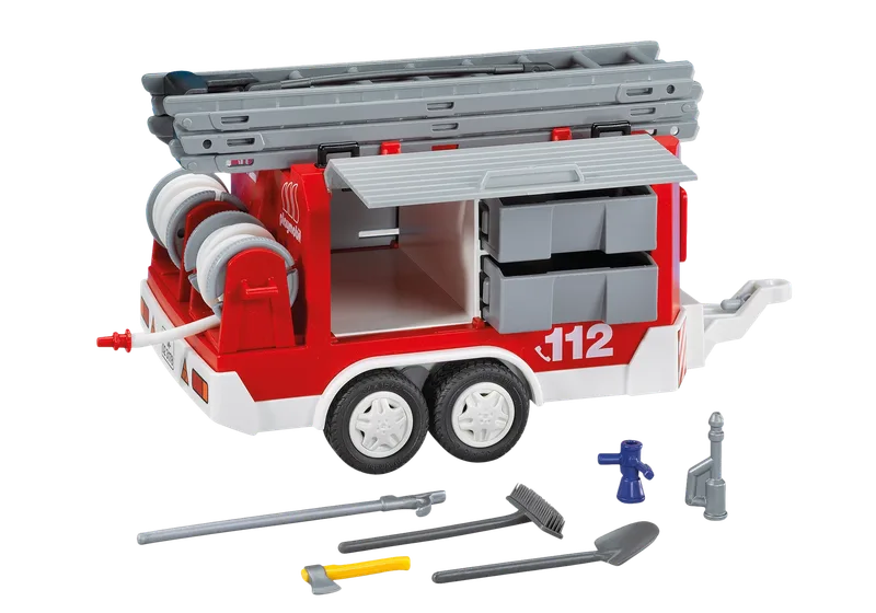 7485 Feuerwehr-Anhänger de Playmobil – photo du produit