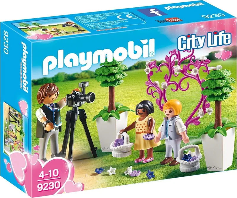 Fotograaf met bruidskinderen - 9230 de Playmobil en Multicolor – photo du produit