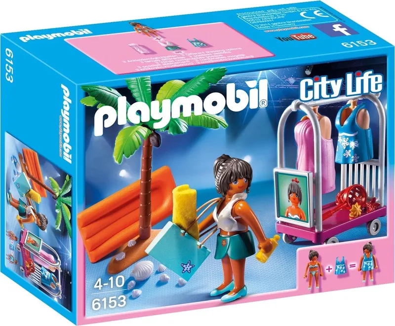 Fotoshoot op strand / Top modèle avec tenues de plage by Playmobil in Multicolor – product photo