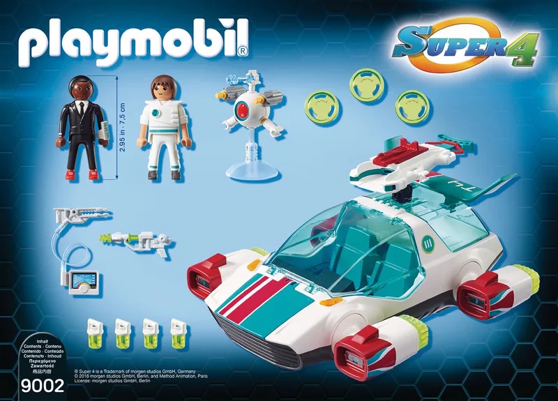 FulguriX met Gene - 9002 de Playmobil en Playmobil 9002 – photo du produit