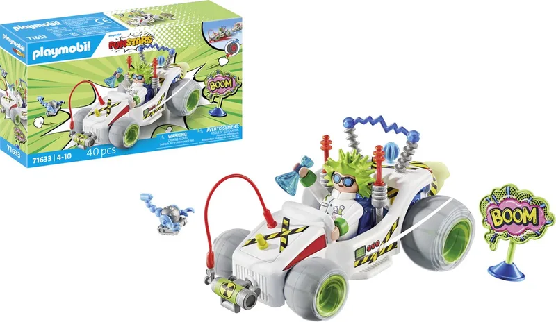 Funstars Race professor - 71633 van Playmobil in Meerkleurig – productfoto