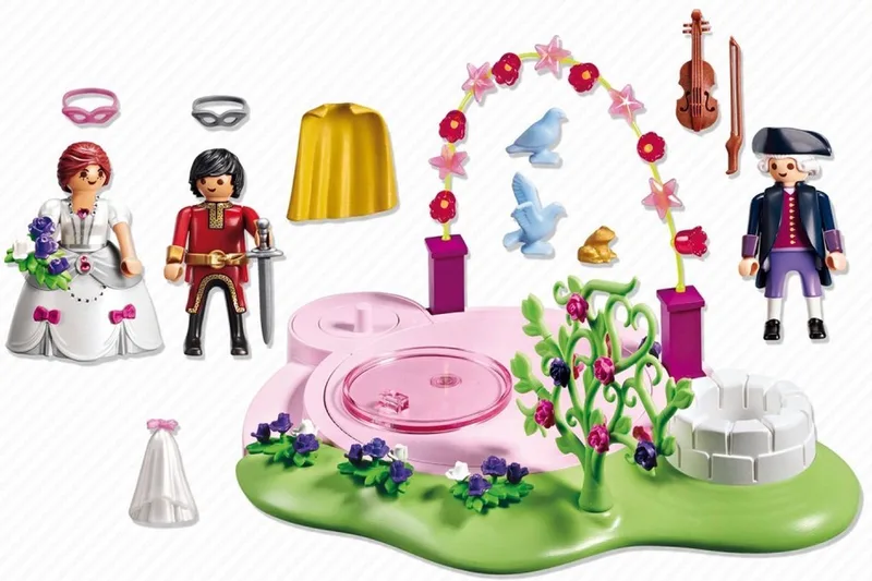 Gemaskerd koninklijk paar - 6853 by Playmobil in Groen – product photo