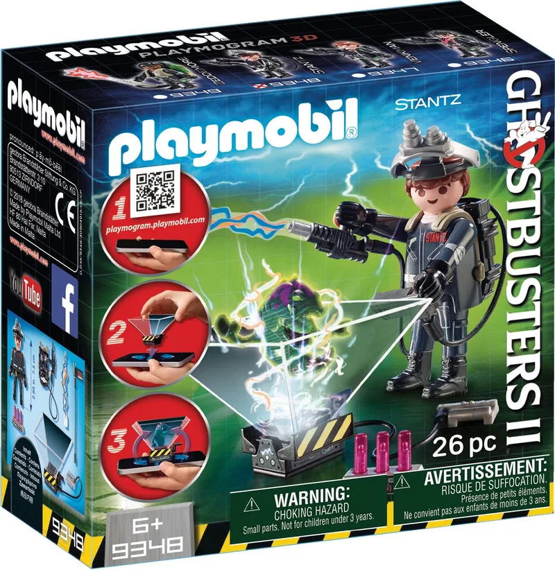 Ghostbuster Raymond Stantz - 9348 by Playmobil in Tan – product photo