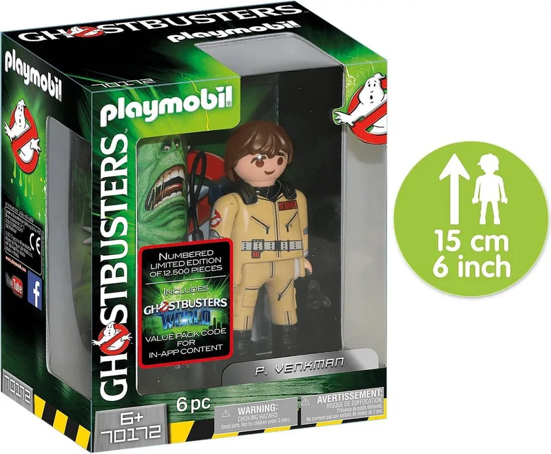 Ghostbusters™ Collector's Edition P. Venkman - 70172 de Playmobil en Multicolor – photo du produit