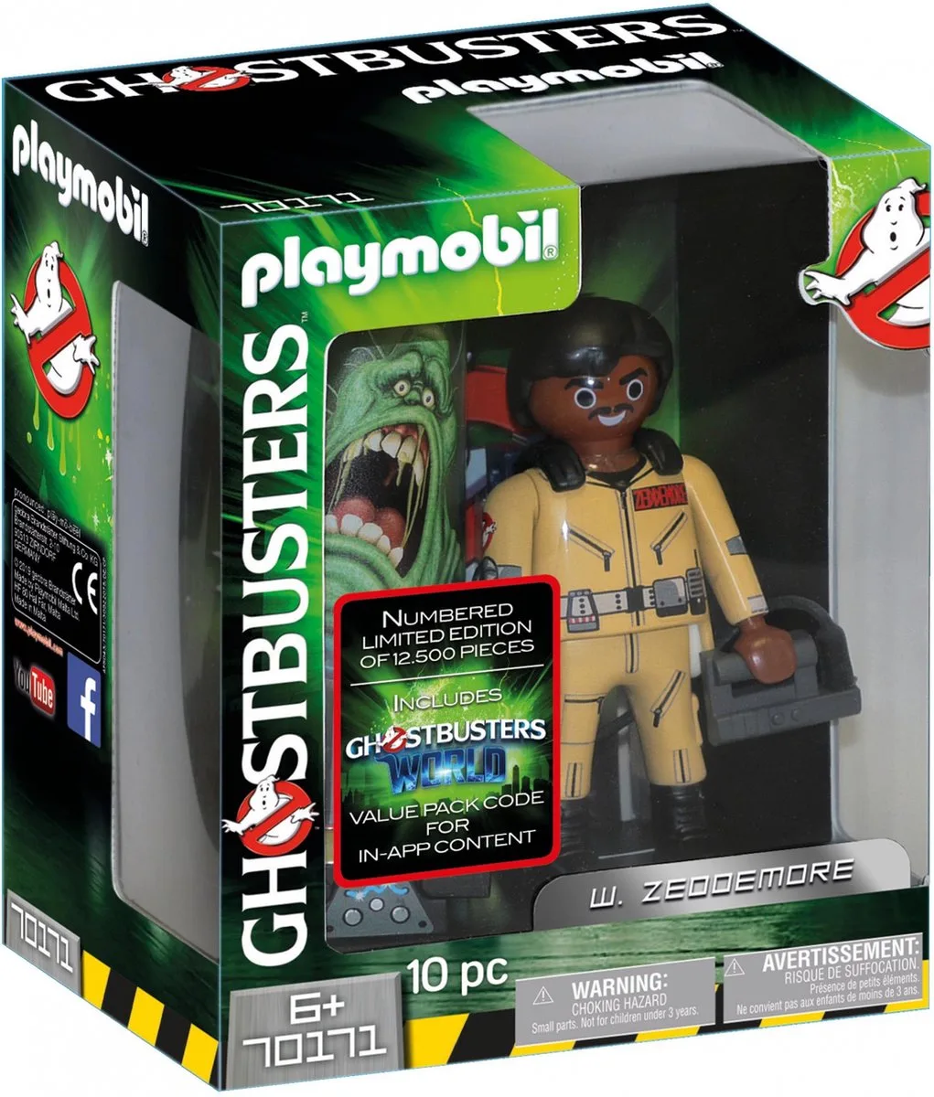 Ghostbusters™ Collector's Edition W. Zeddemore - 70171 van Playmobil in Meerkleurig – productfoto