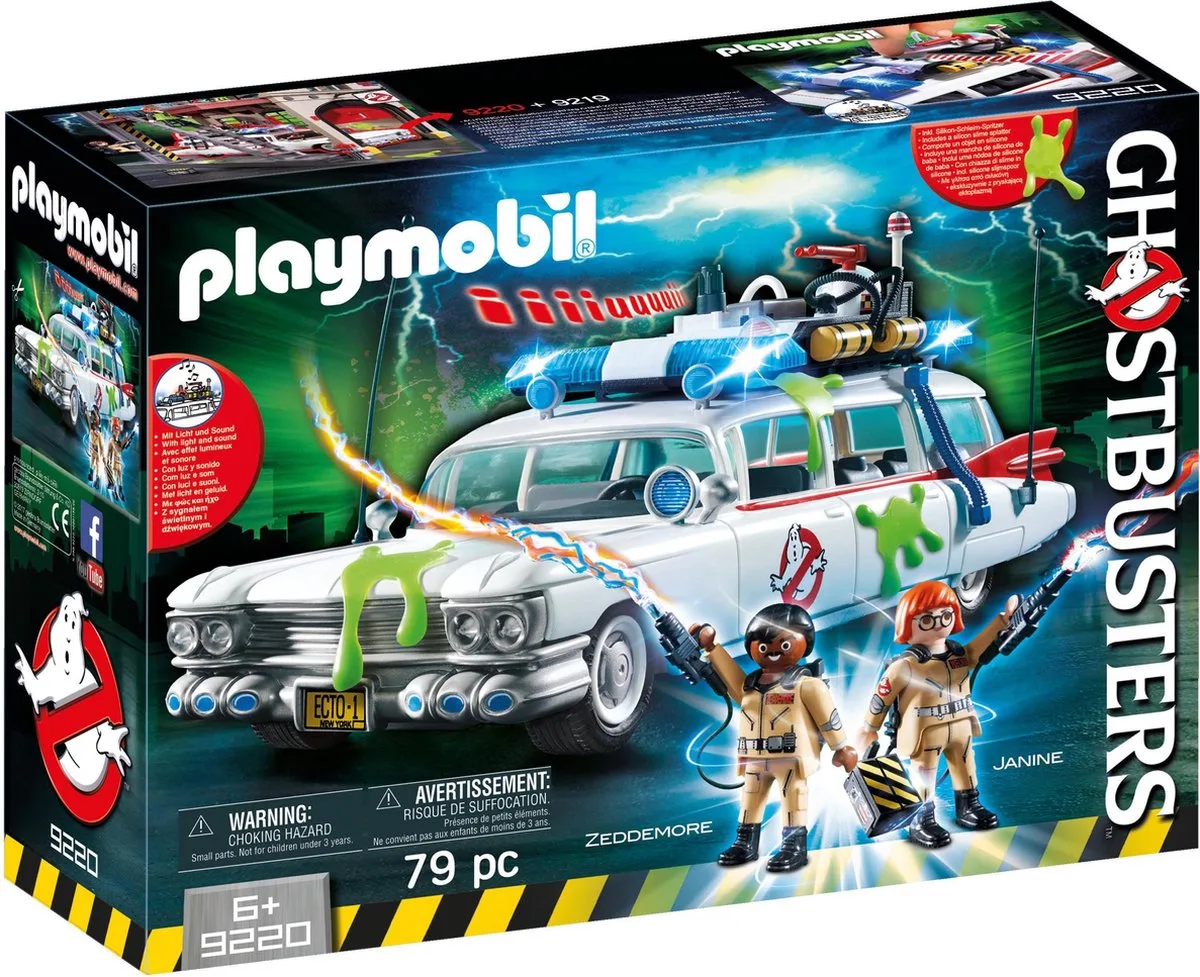 Ghostbusters™ Ecto-1 - 9220 fra Playmobil i Flerfarvet – produktbillede