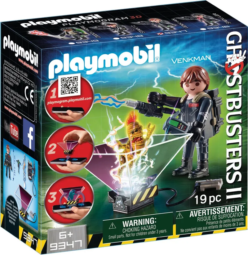 Ghostbusters™ Ghostbuster Peter Venkman - 9347 by Playmobil in Multi colour – product photo